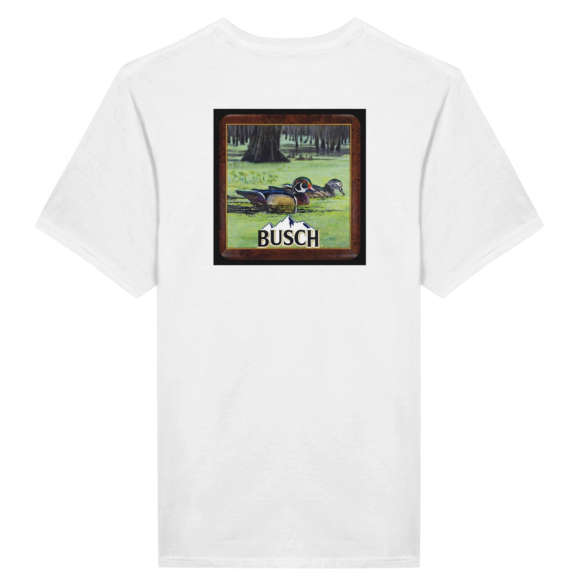 Busch Duck Pair Graphic T-Shirt | Premium Ring-Spun Cotton Tee - SNOODBANGER customs