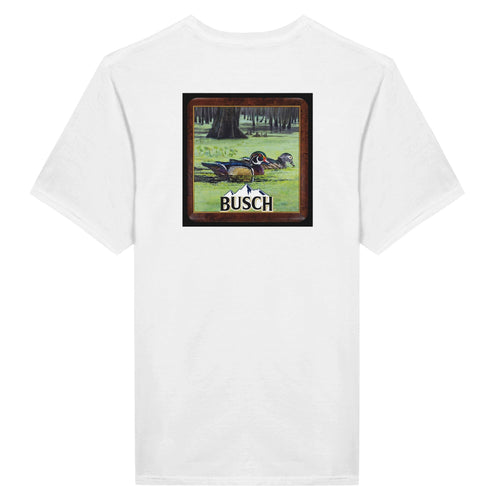 Busch Duck Pair Graphic T-Shirt | Premium Ring-Spun Cotton Tee - SNOODBANGER customs