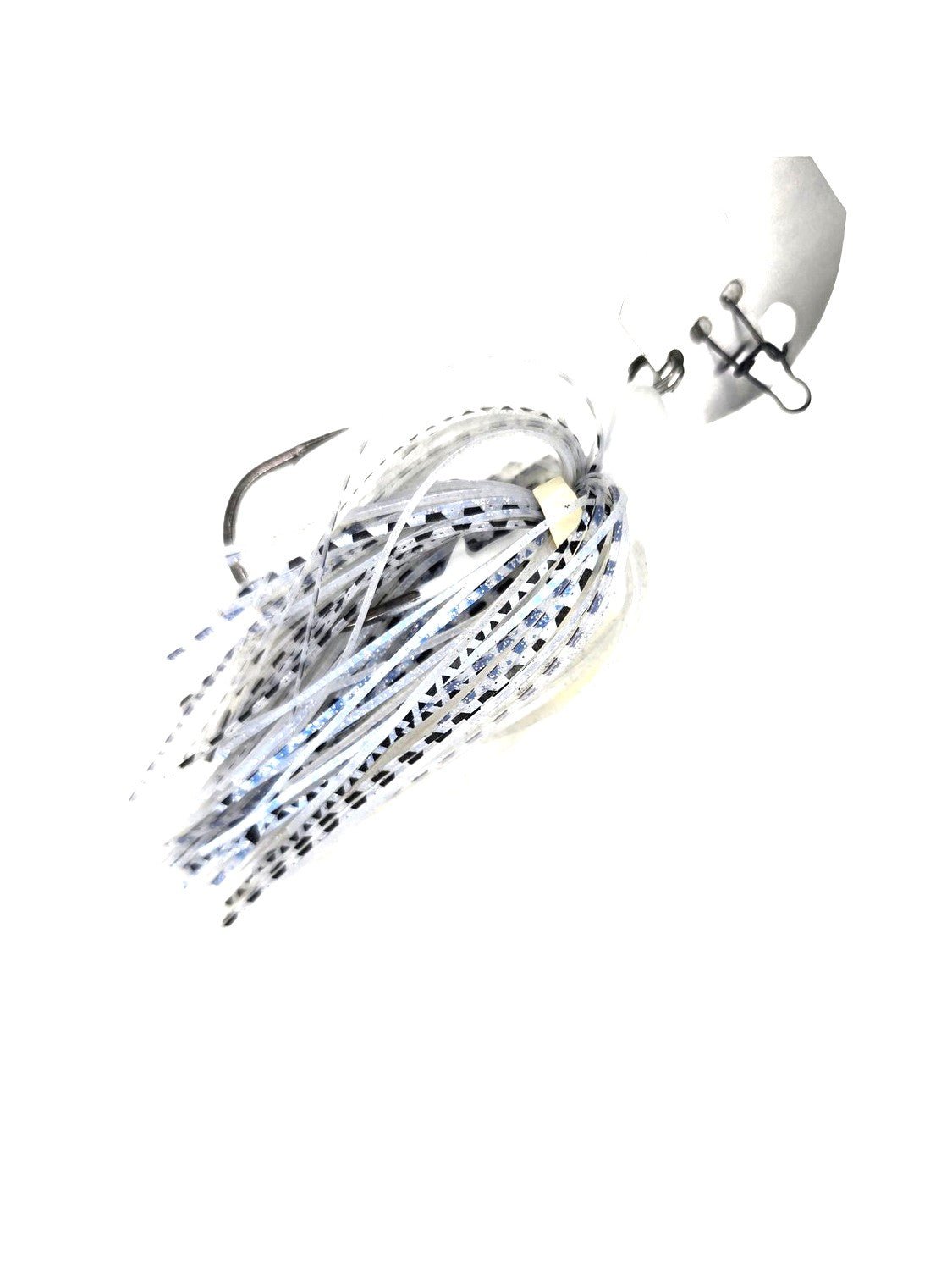 Chatter Jig - Blue Satin Shad - SNOODBANGER customs