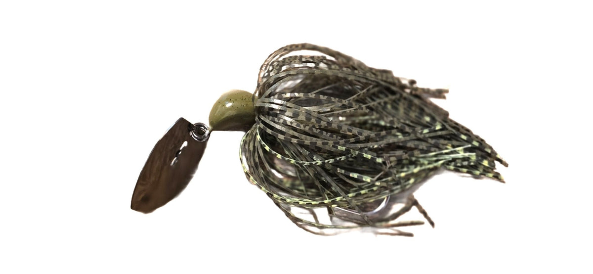 Chatter Jig - Green Pumpkin - SNOODBANGER customs