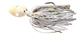 Chatter Jig - White Chartreuse Illusion - SNOODBANGER customs