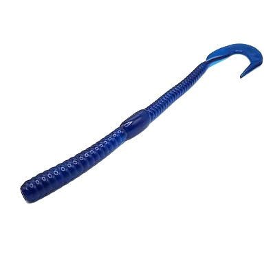 Curl Tail 6" - Blue Grape - SNOODBANGER customs