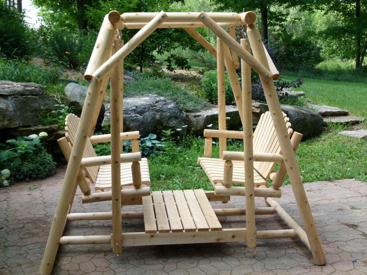 Double Benches Swing for Patio - SNOODBANGER customs