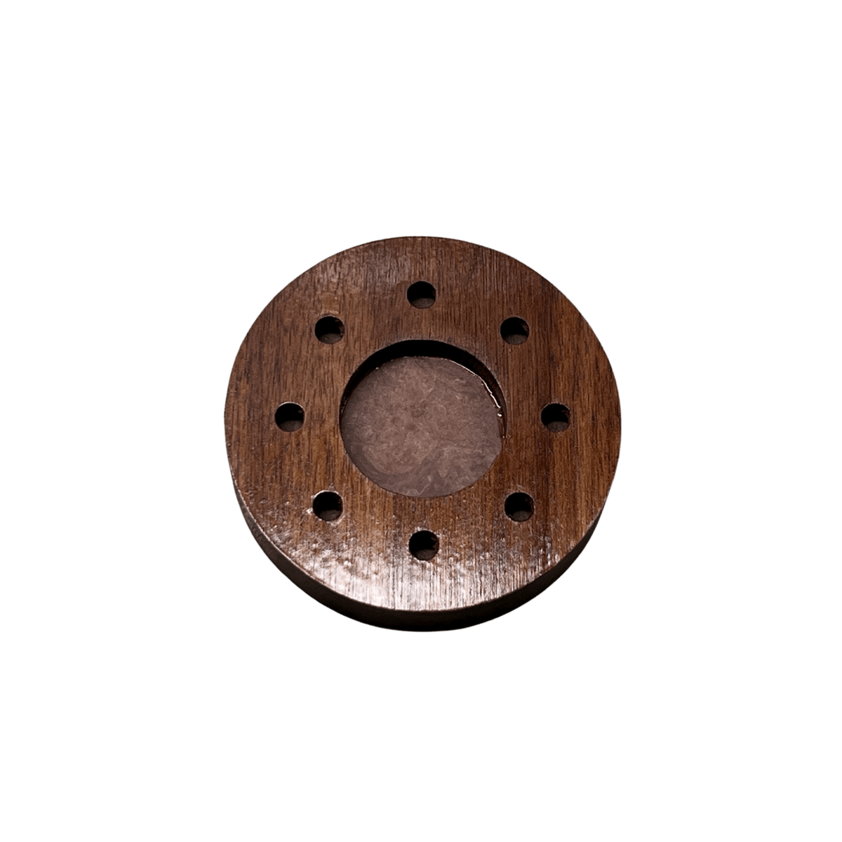 Double Sided Aluminum Top w/ Red Slate Bottom Wooden Pot Call - SNOODBANGER customs