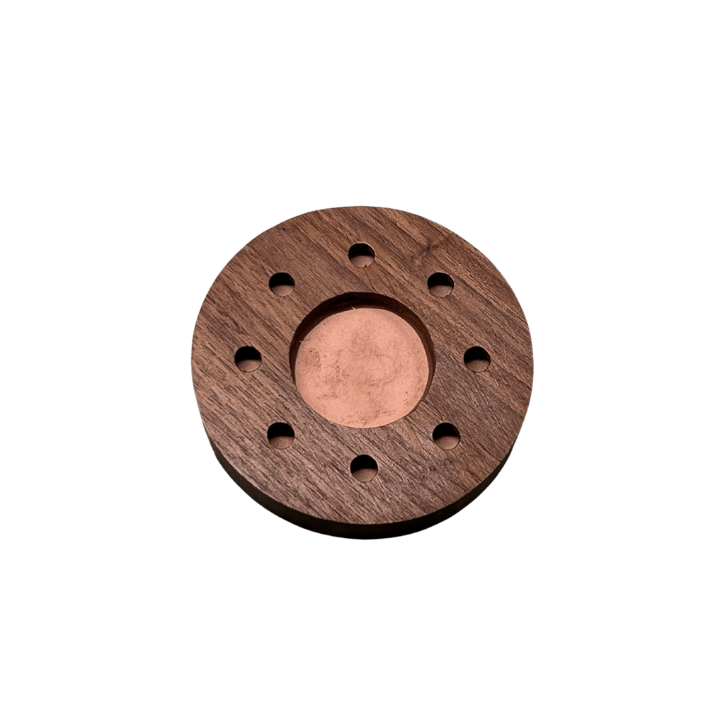 Double Sided Slate Top w/ Blasted Copper Bottom Wooden Pot Call - SNOODBANGER customs