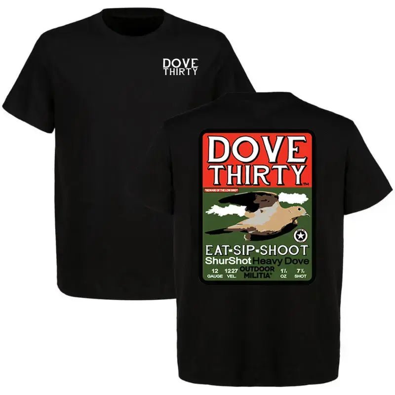 Dove Thirty Hunting T-Shirt – Funny Vintage Design for Dove Hunters - SNOODBANGER customs