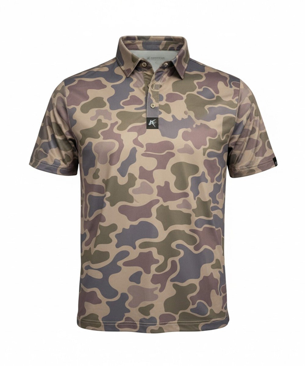 Duck Camo Golf Polo - SNOODBANGER customs