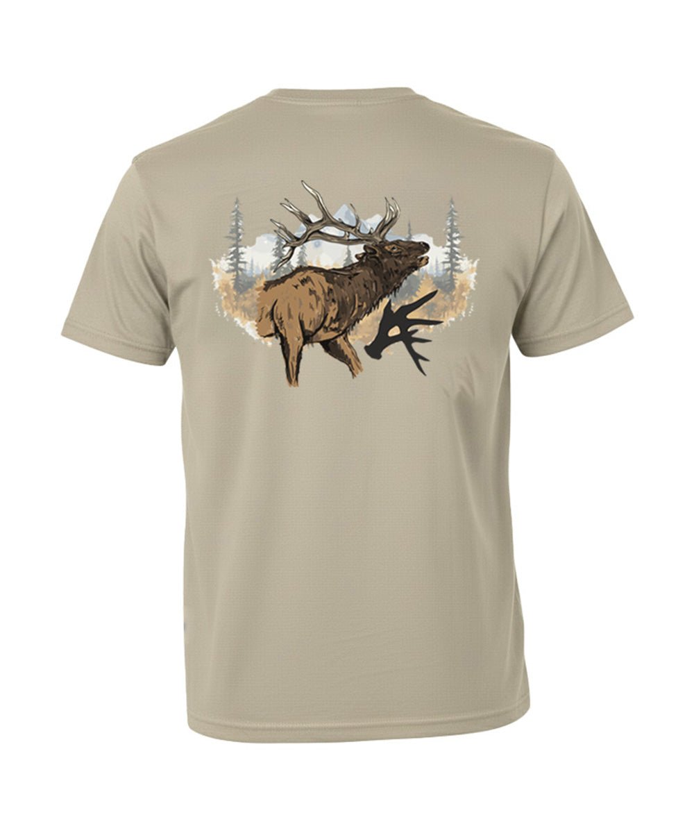 Elk Bugle Tee - SNOODBANGER customs