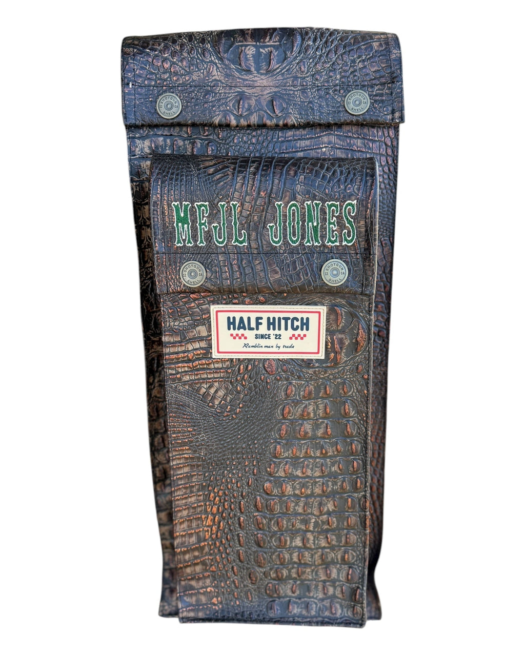 Embossed Gator Lineman Glove & Sleeve Bag - SNOODBANGER customs