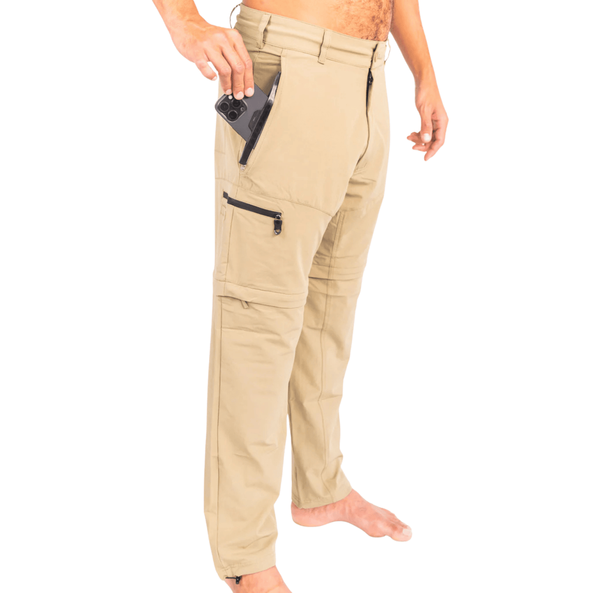 Explorer - Fishing Pants With A Waterproof Pocket - SNOODBANGER customs