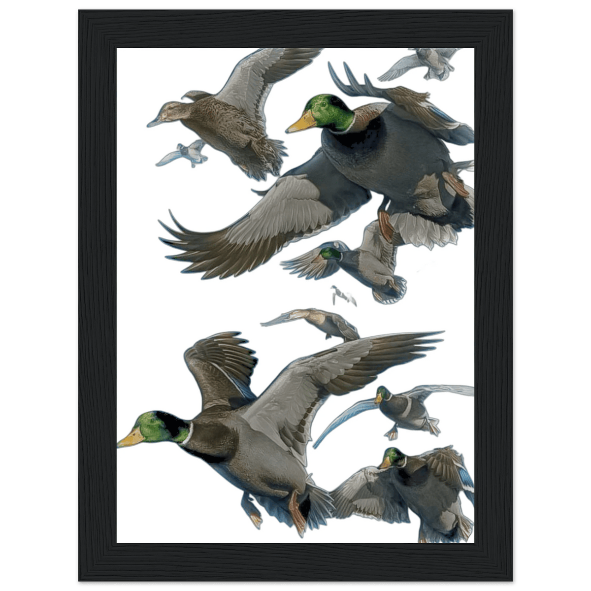 Fine Art Framed Poster - SNOODBANGER customs