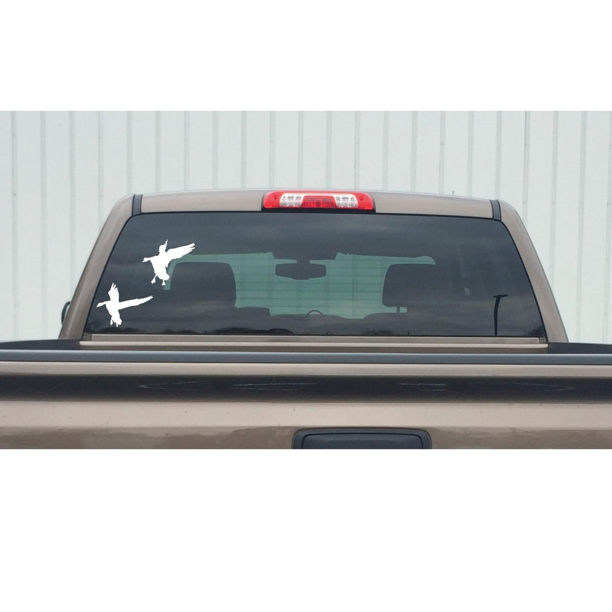 Geese Landing in Spread Window Decal - Geese Landing in Spread Window Sticker - 7611 - SNOODBANGER customs