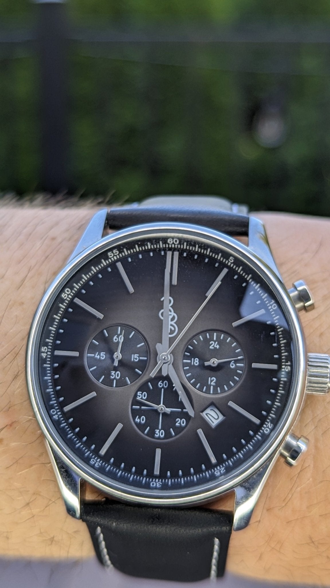 Gray Retro Chronograph - SNOODBANGER customs
