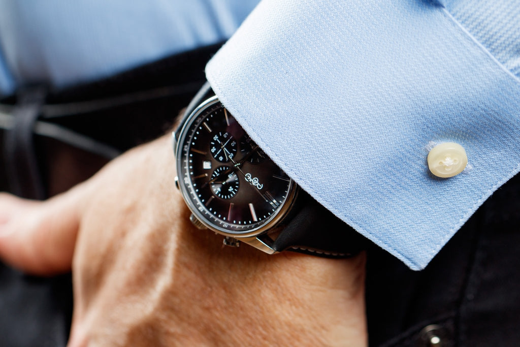 Gray Retro Chronograph - SNOODBANGER customs