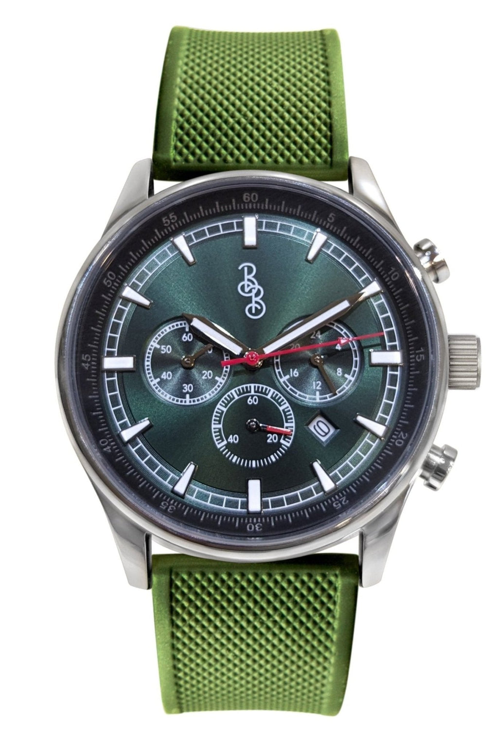 Green Sport Chronograph - SNOODBANGER customs