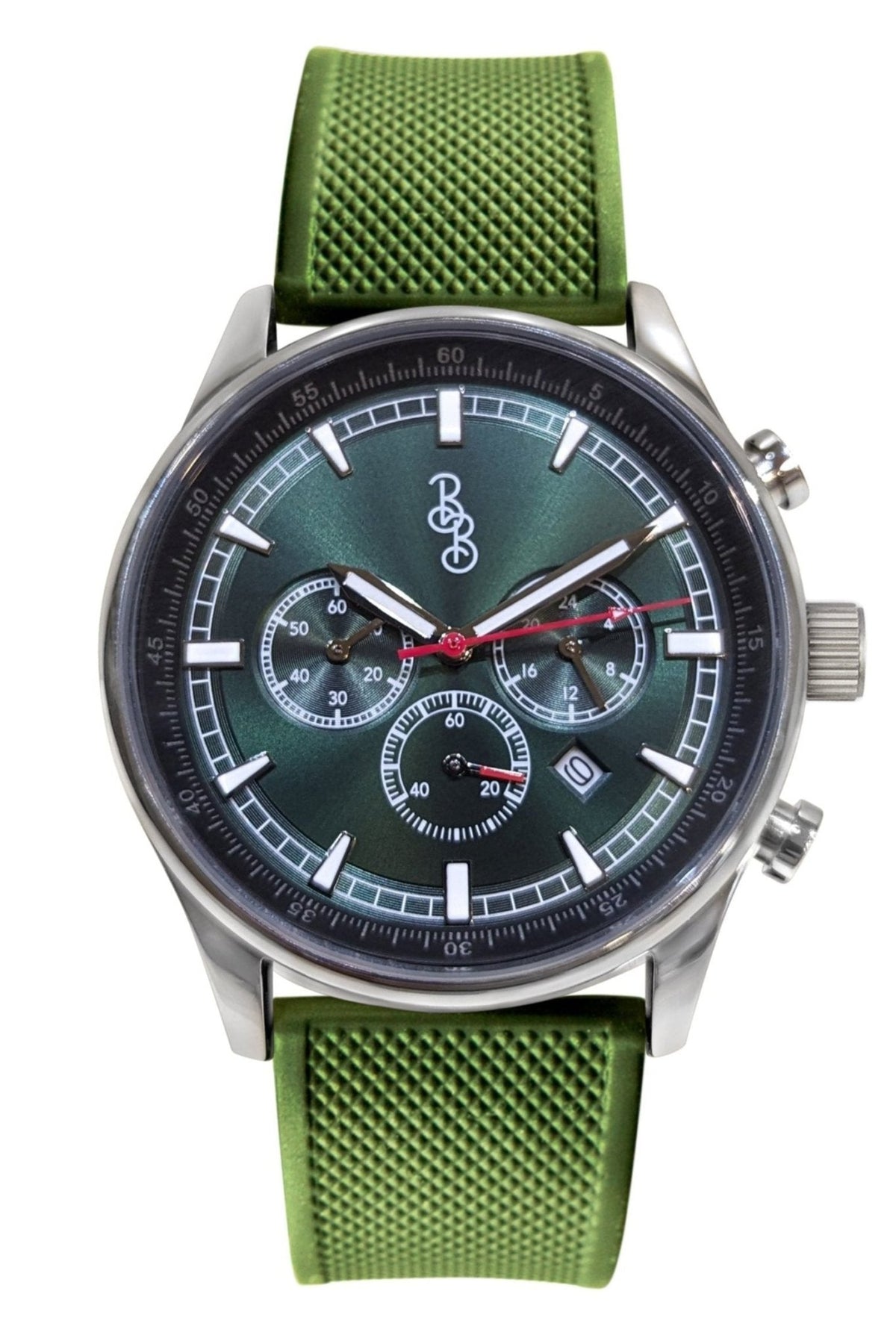 Green Sport Chronograph - SNOODBANGER customs