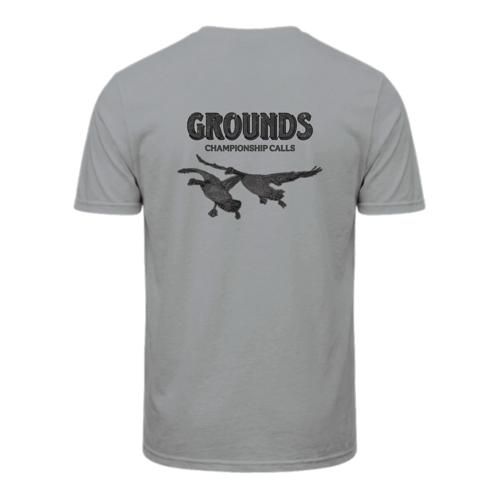 Grounds Unisex Tri-Blend T-Shirt | Allmade AL2004 Aluminum Grey - SNOODBANGER customs
