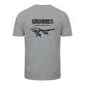 Grounds Unisex Tri-Blend T-Shirt | Allmade AL2004 Aluminum Grey - SNOODBANGER customs