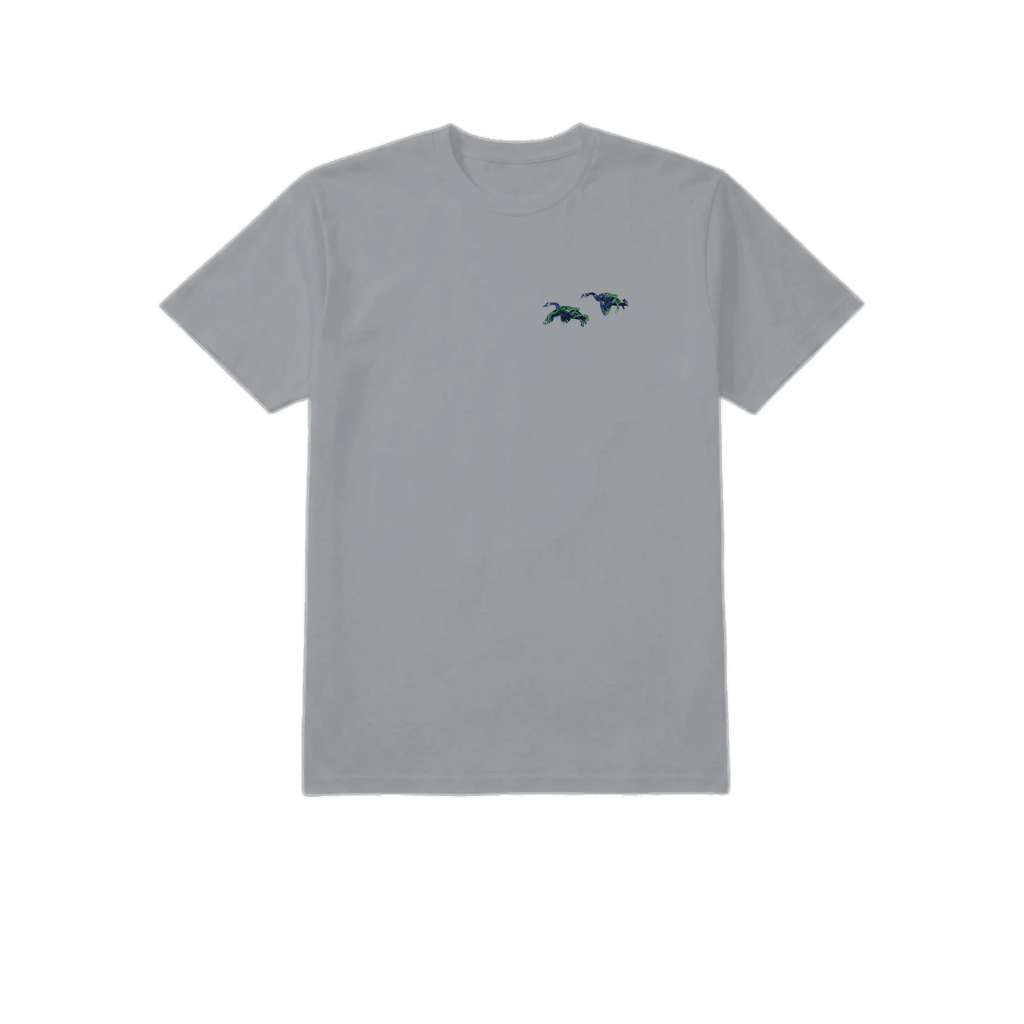 Grounds Unisex Tri-Blend T-Shirt | Allmade AL2004 Aluminum Grey - SNOODBANGER customs