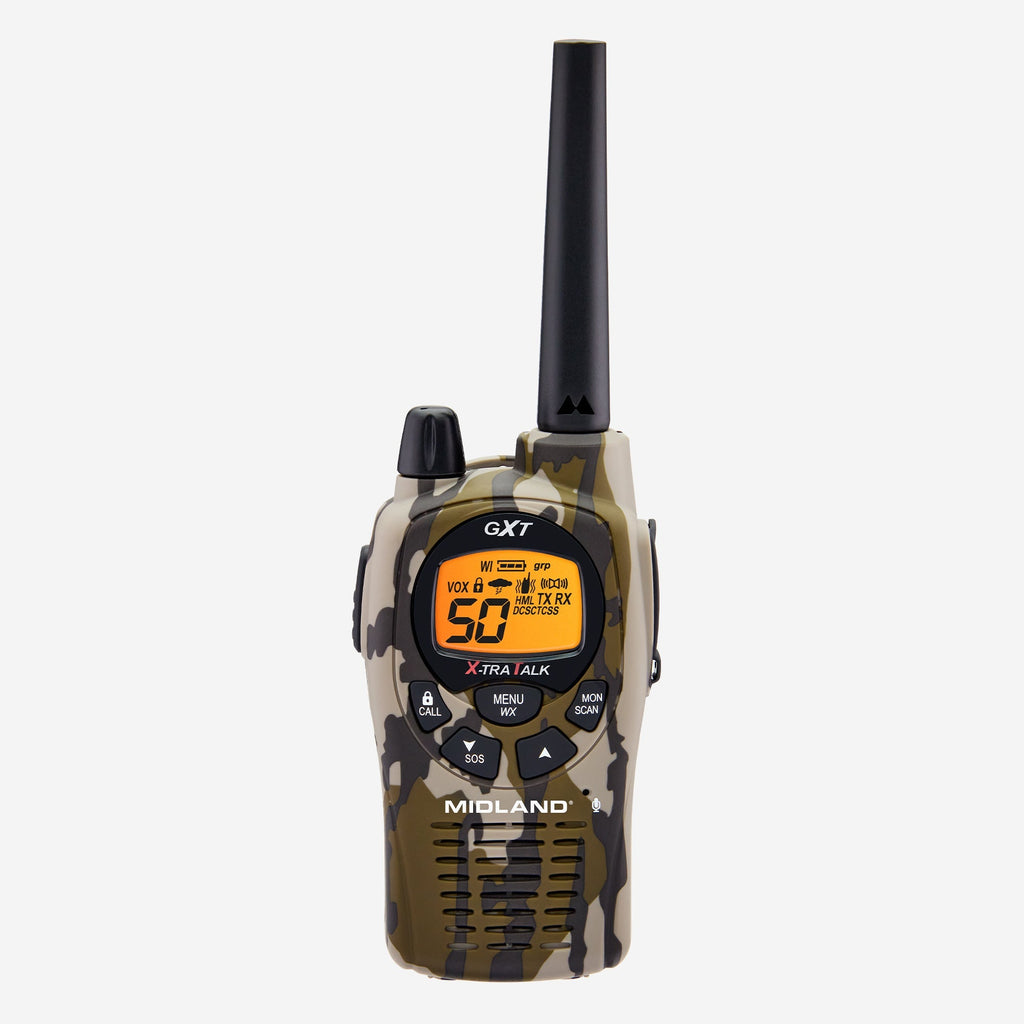 GXT1050 GMRS Walkie Talkie Camo 2-Pack - GXT1050VP4 - SNOODBANGER customs