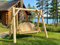 Handcrafted Patio Wooden Swing - SNOODBANGER customs