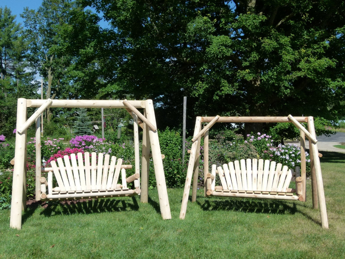 Handcrafted Patio Wooden Swing - SNOODBANGER customs