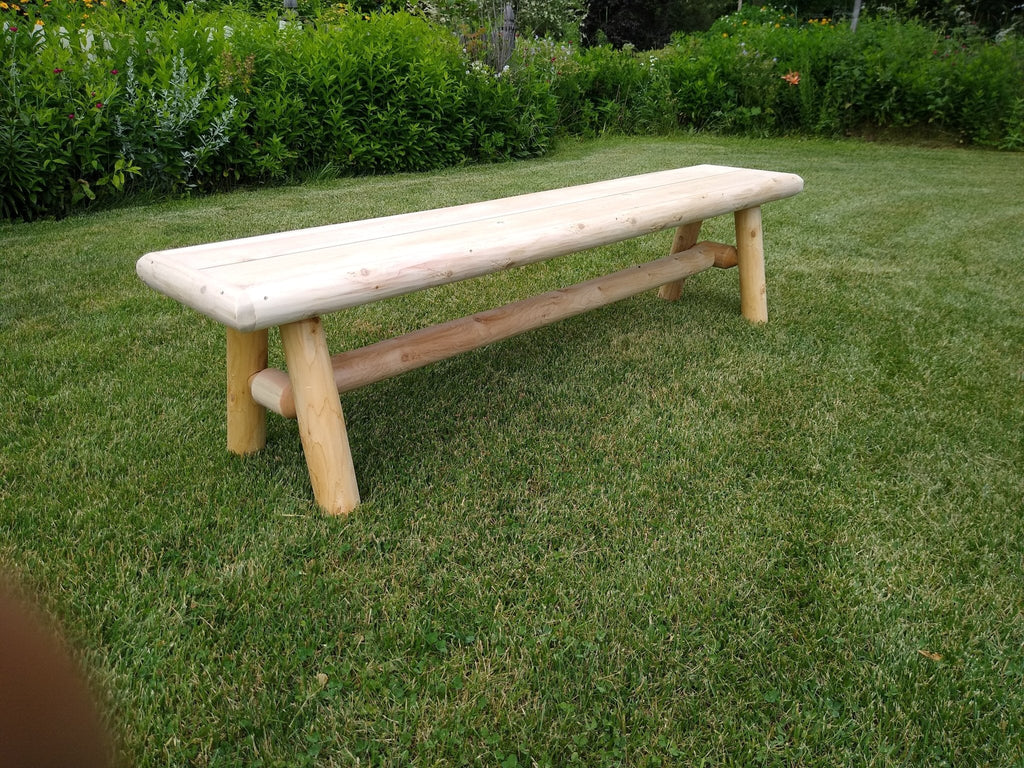 Handmade Solid Wooden Bench - SNOODBANGER customs