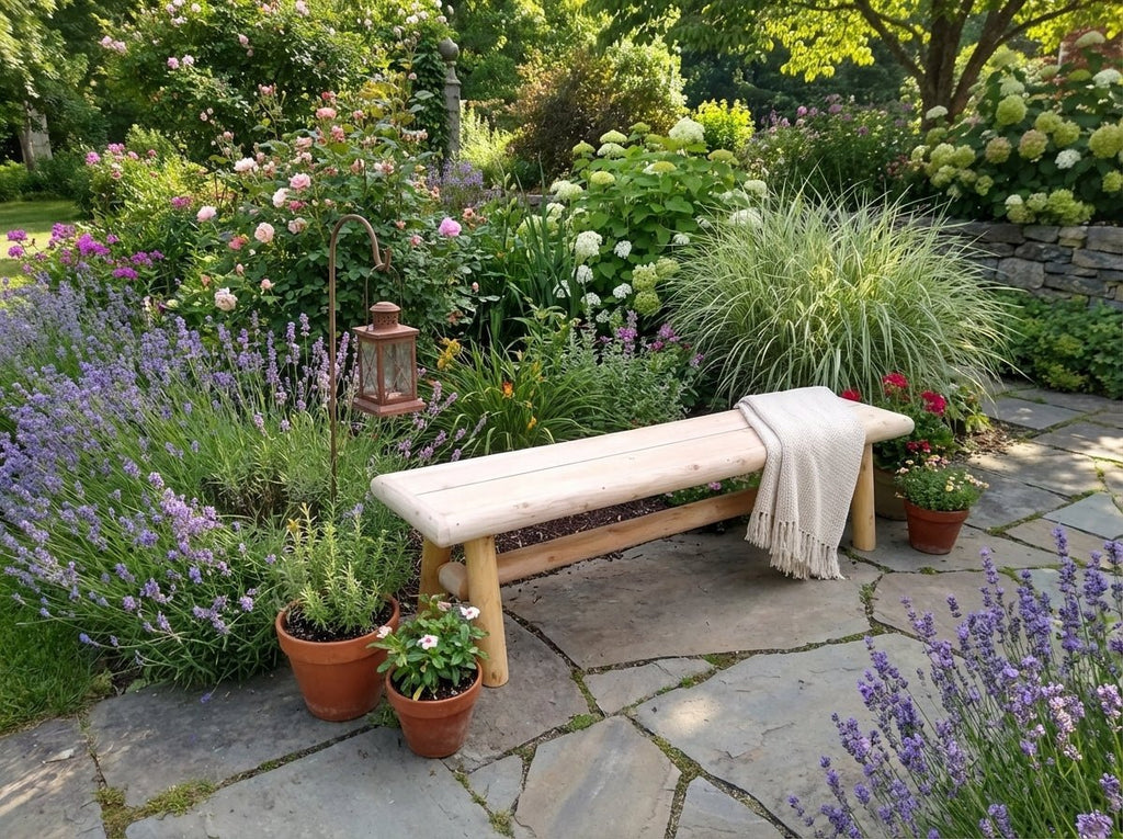 Handmade Solid Wooden Bench - SNOODBANGER customs