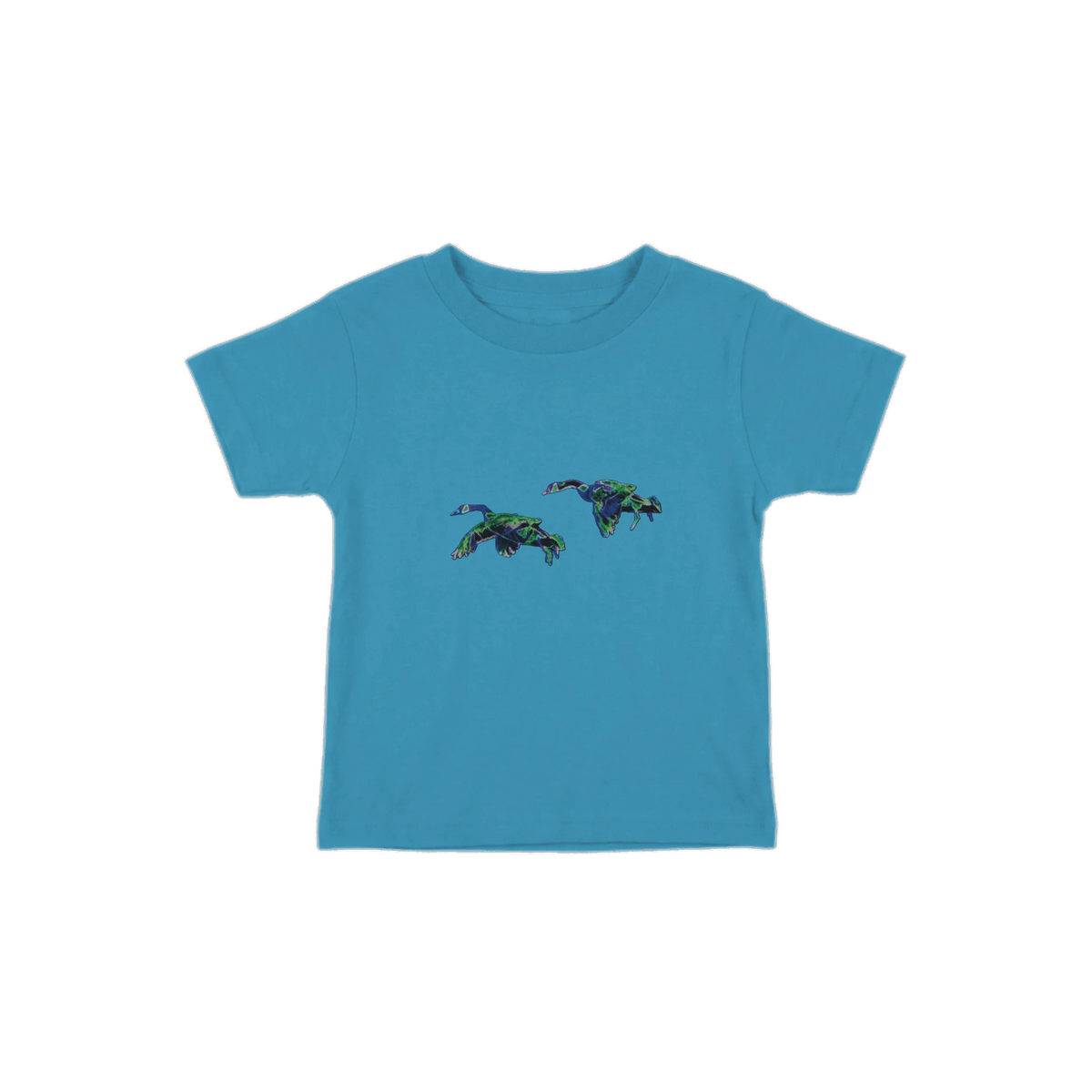 Honkers Infant Core Cotton T-Shirt | Port & Co CAR54I Aquatic Blue - SNOODBANGER customs