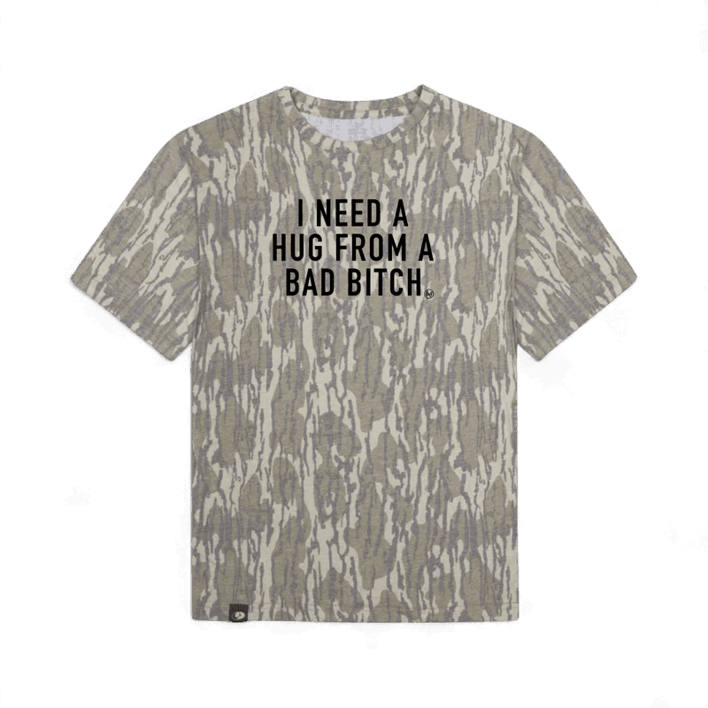 I Need a Hug from a Bad Bitch T-Shirt - SNOODBANGER customs