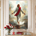 Jesus Christ Walking On Water Faith Wall Art IX - SNOODBANGER customs