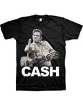 Johnny Cash Middle Finger Mens T-shirt Officially Licensed - SNOODBANGER customs
