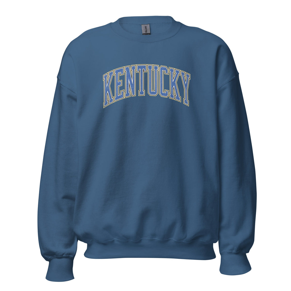 Kentucky Arch Sweatshirt | Denim Texture Design | Unisex Fit - SNOODBANGER customs