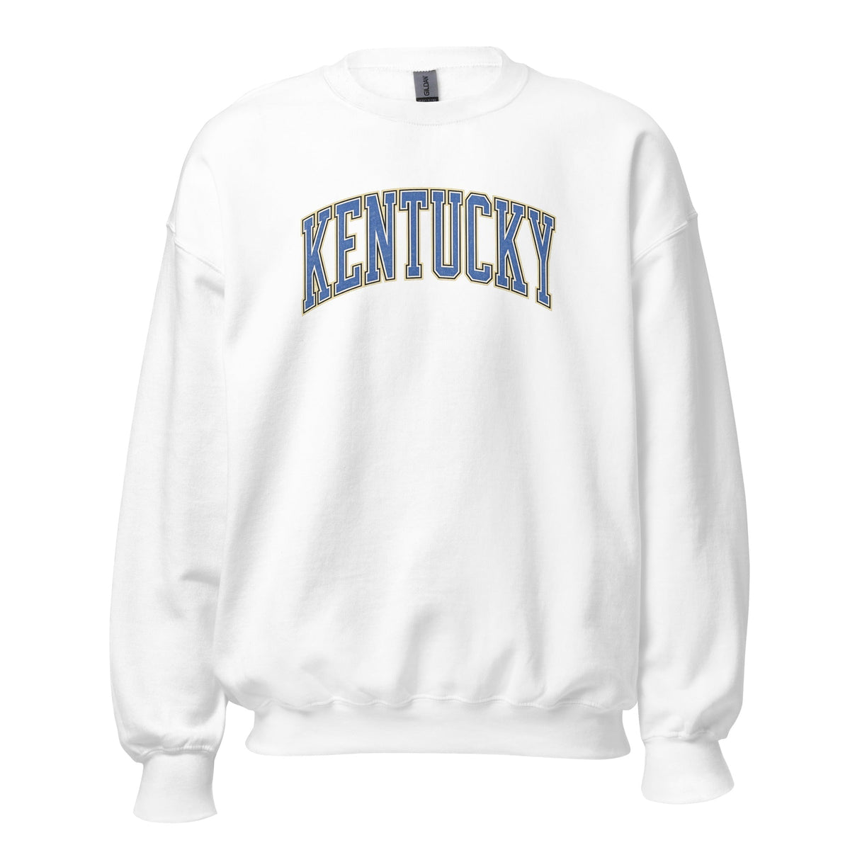 Kentucky Arch Sweatshirt | Denim Texture Design | Unisex Fit - SNOODBANGER customs
