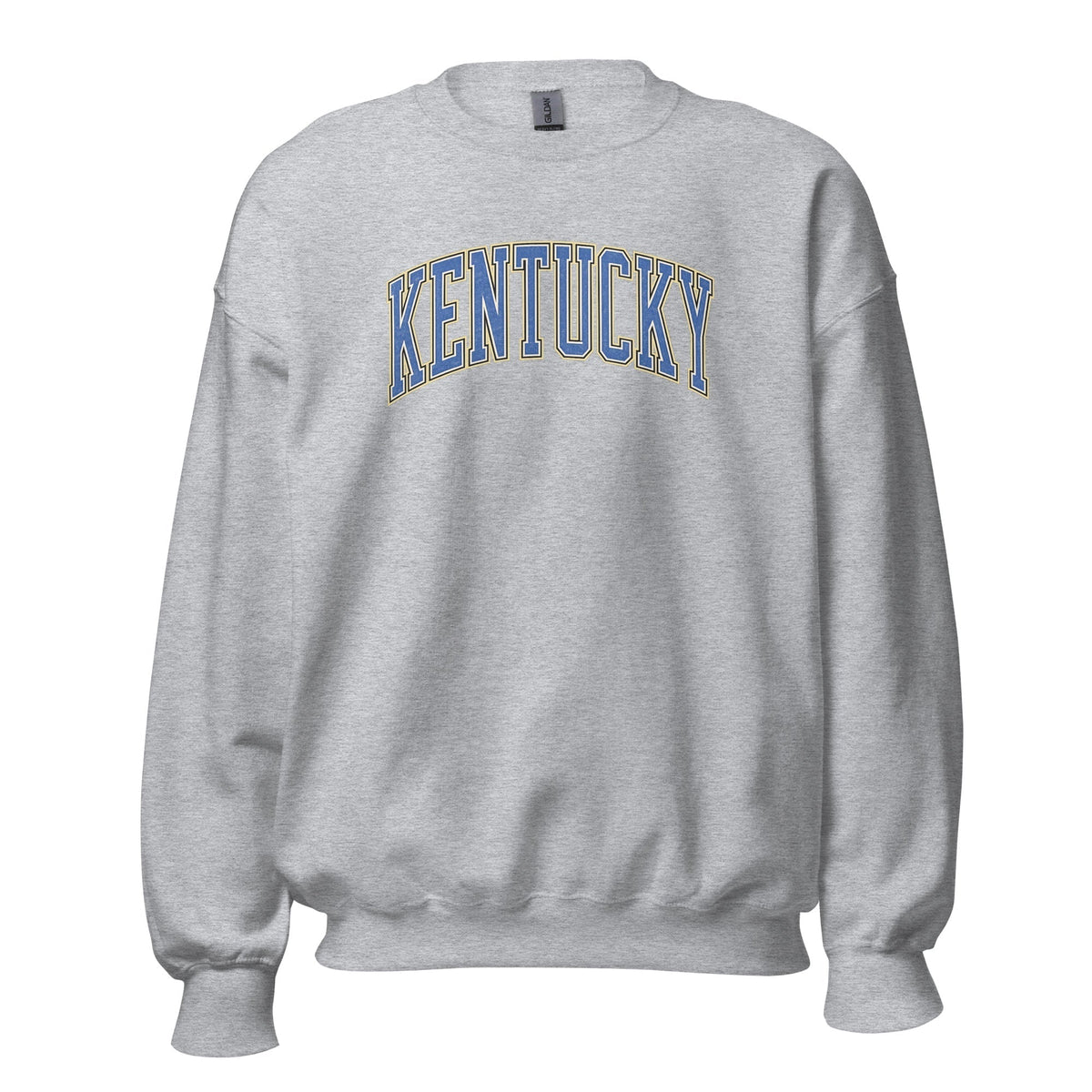 Kentucky Arch Sweatshirt | Denim Texture Design | Unisex Fit - SNOODBANGER customs
