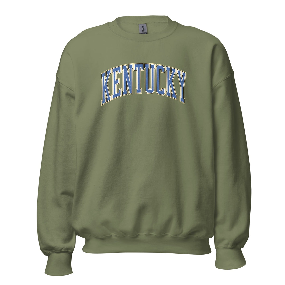 Kentucky Arch Sweatshirt | Denim Texture Design | Unisex Fit - SNOODBANGER customs