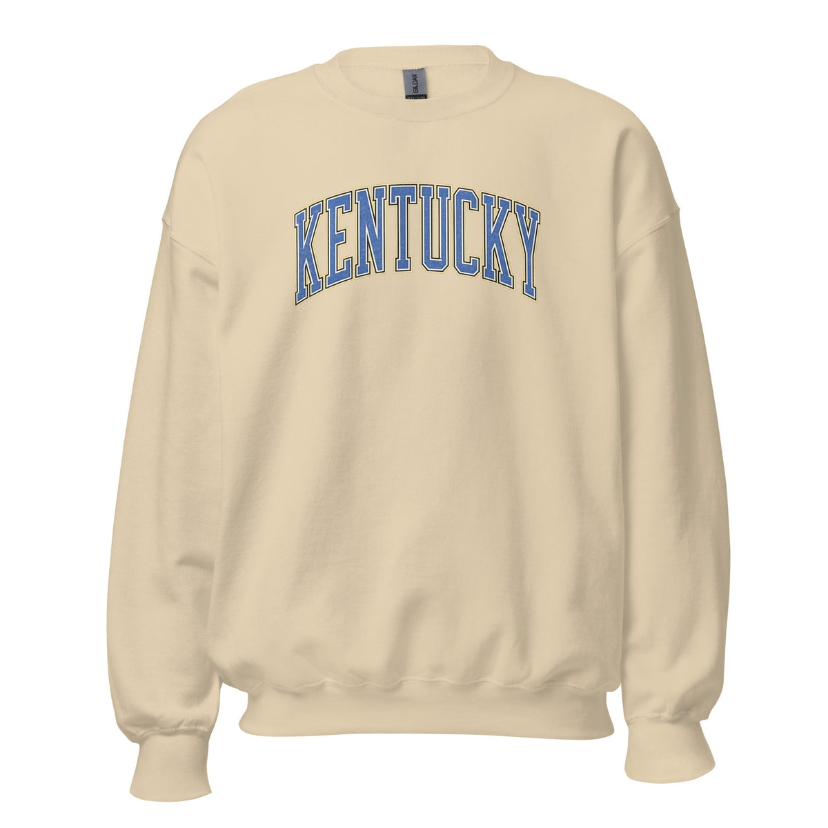 Kentucky Arch Sweatshirt | Denim Texture Design | Unisex Fit - SNOODBANGER customs