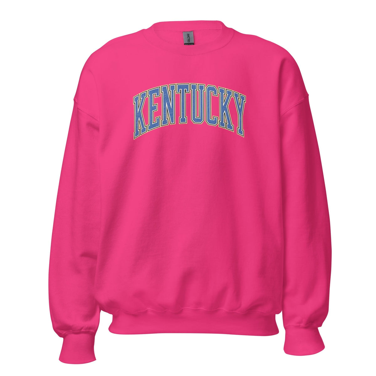 Kentucky Arch Sweatshirt | Denim Texture Design | Unisex Fit - SNOODBANGER customs