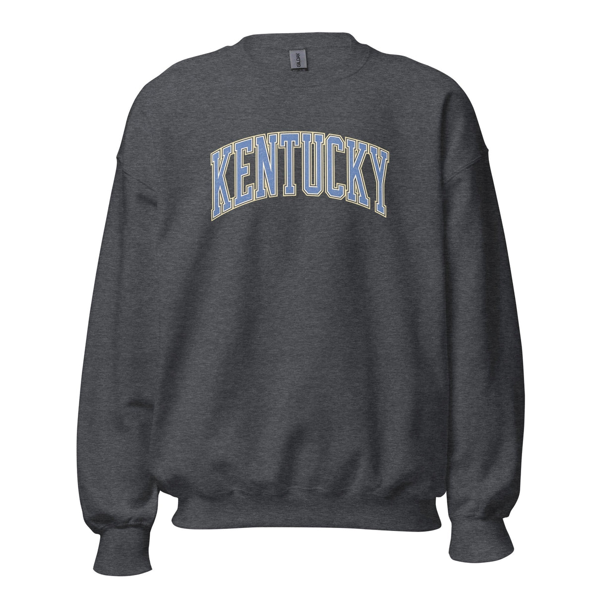 Kentucky Arch Sweatshirt | Denim Texture Design | Unisex Fit - SNOODBANGER customs