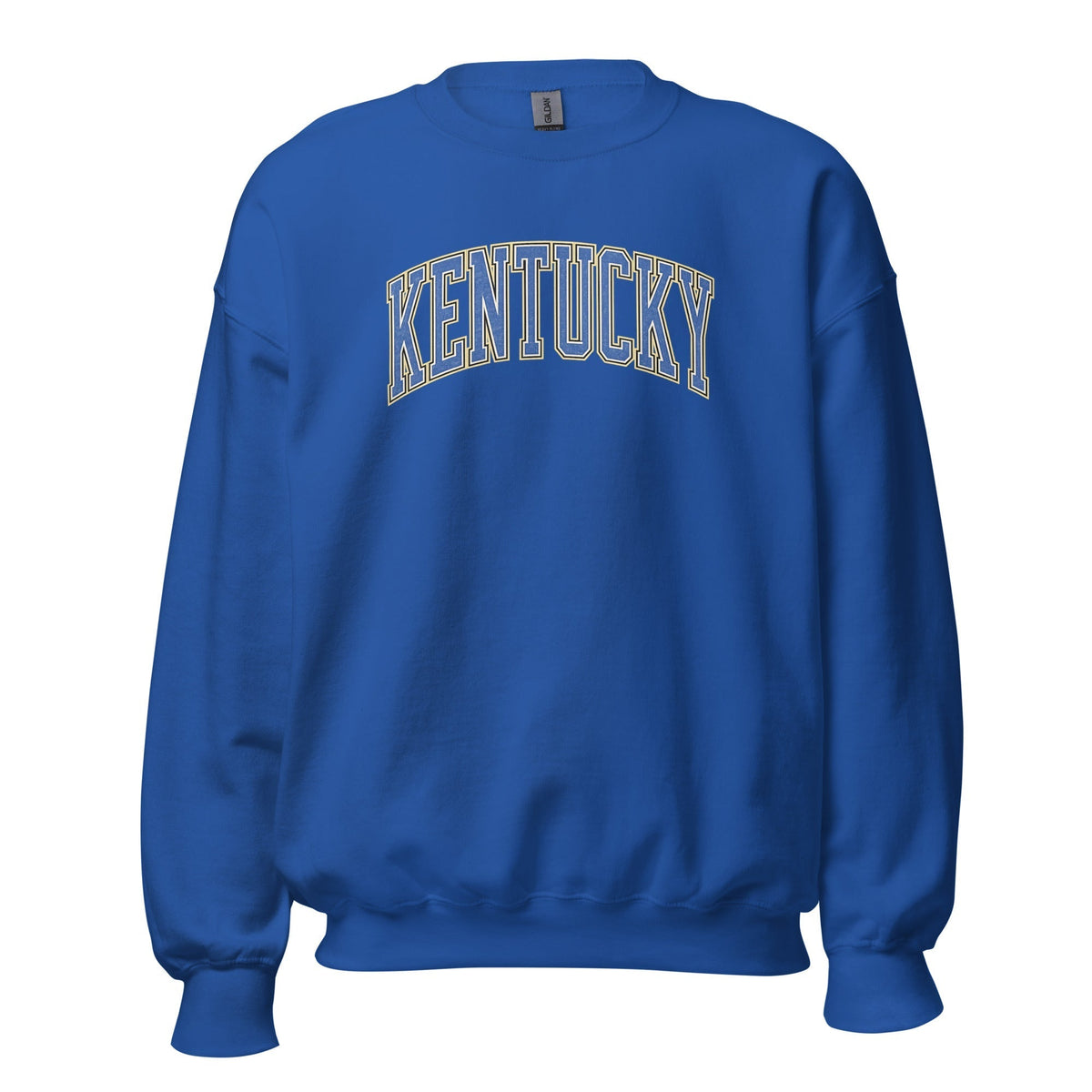 Kentucky Arch Sweatshirt | Denim Texture Design | Unisex Fit - SNOODBANGER customs