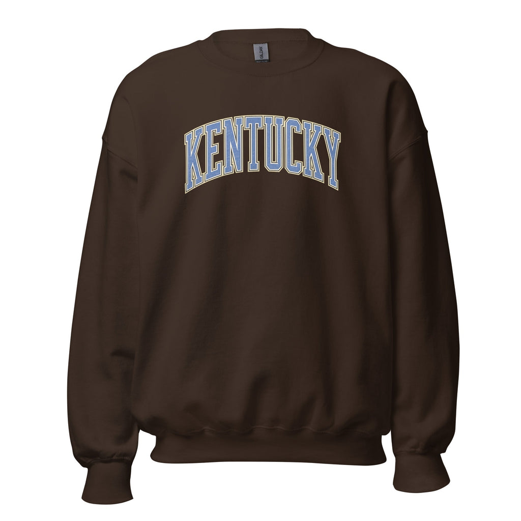 Kentucky Arch Sweatshirt | Denim Texture Design | Unisex Fit - SNOODBANGER customs