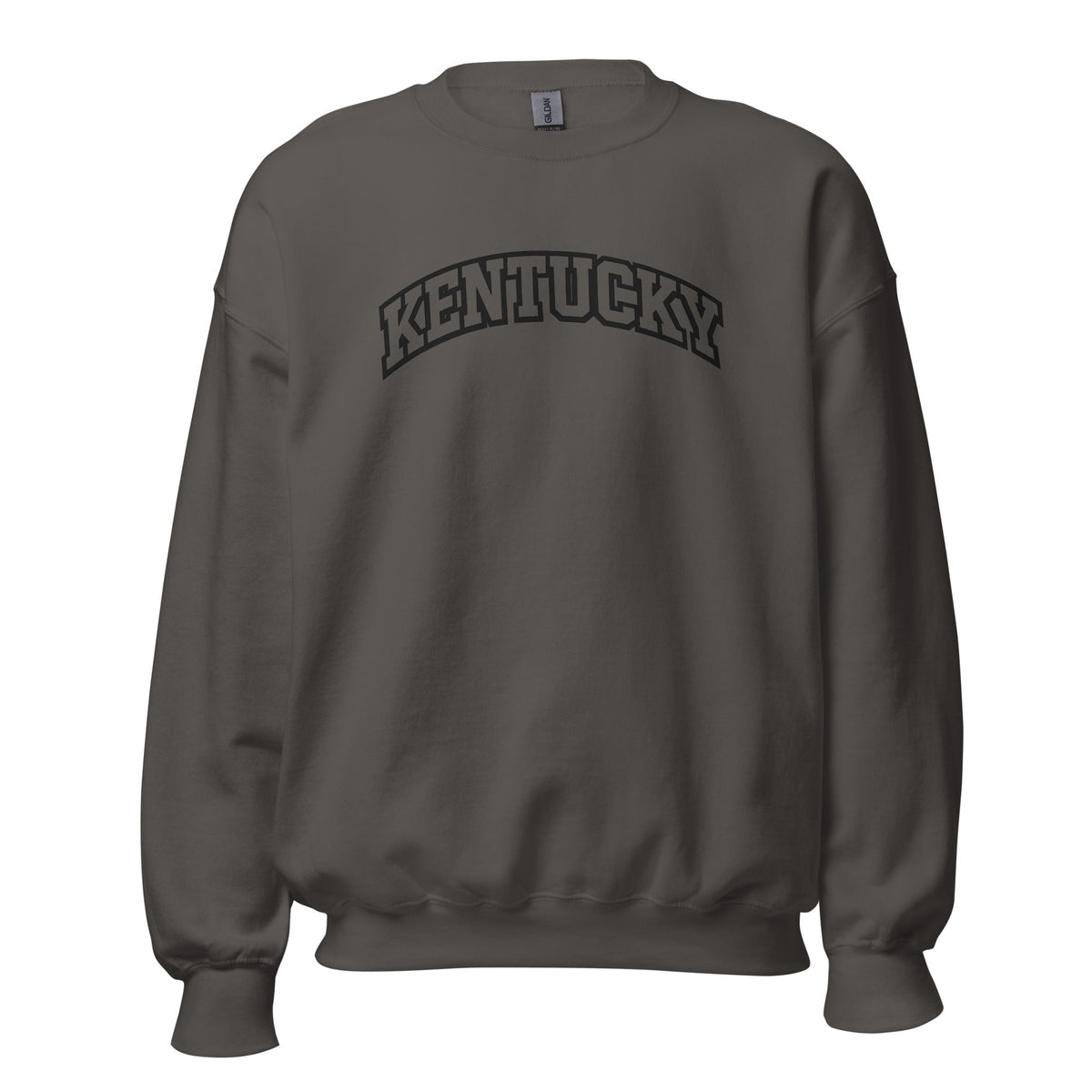 Kentucky Arched Sweatshirt | Thick Outline Block Letter Design | Basic - SNOODBANGER customs