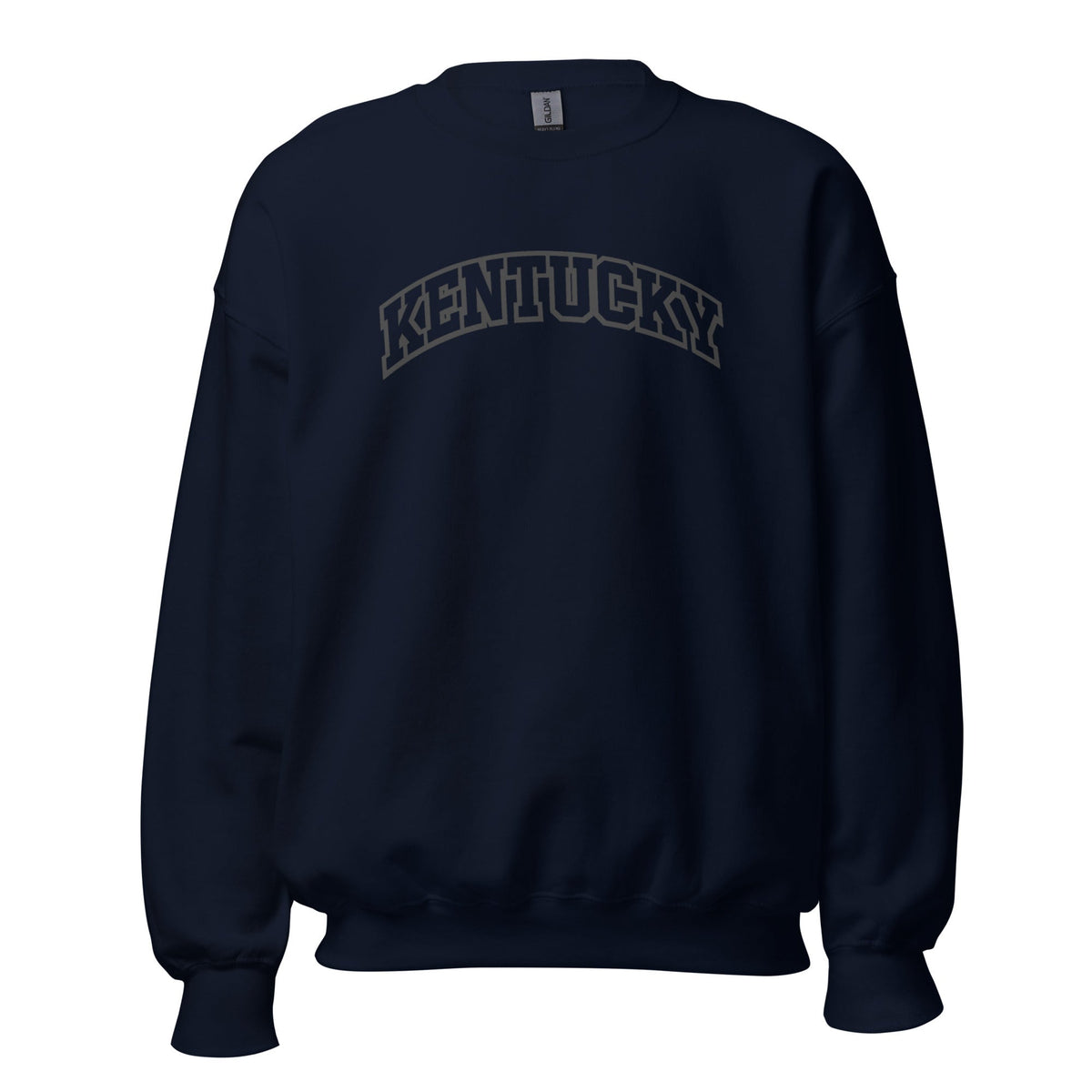 Kentucky Arched Sweatshirt | Thick Outline Block Letter Design | Basic - SNOODBANGER customs