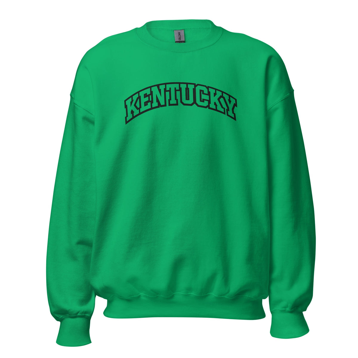 Kentucky Arched Sweatshirt | Thick Outline Block Letter Design | Basic - SNOODBANGER customs