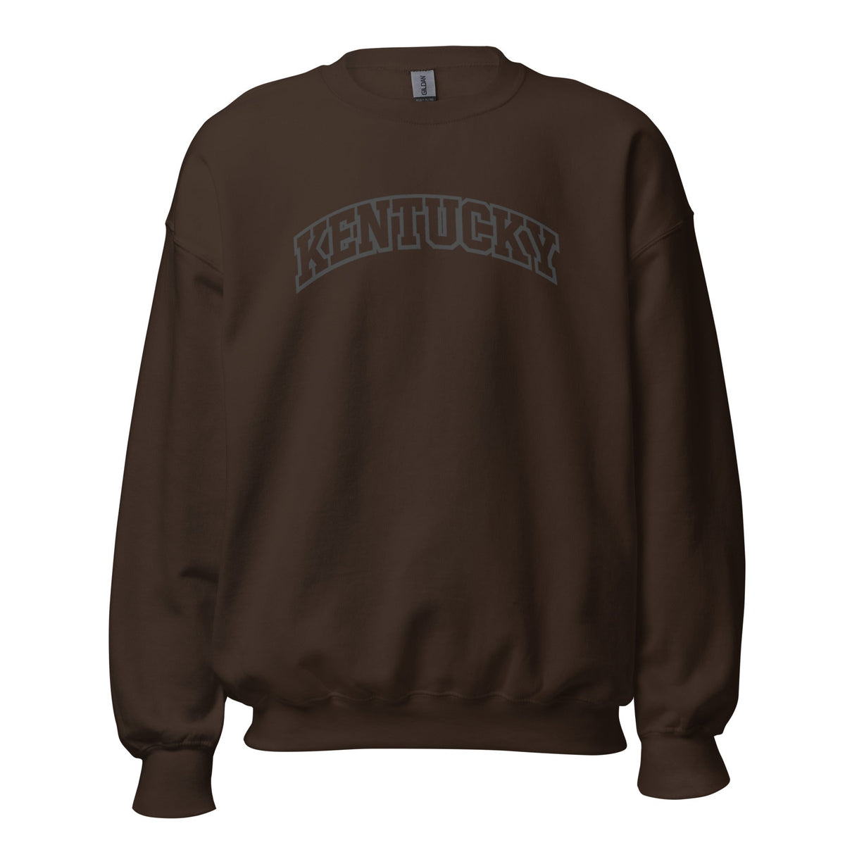 Kentucky Arched Sweatshirt | Thick Outline Block Letter Design | Basic - SNOODBANGER customs