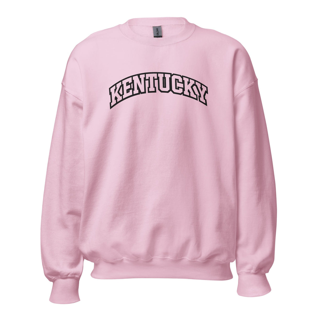 Kentucky Arched Sweatshirt | Thick Outline Block Letter Design | Basic - SNOODBANGER customs
