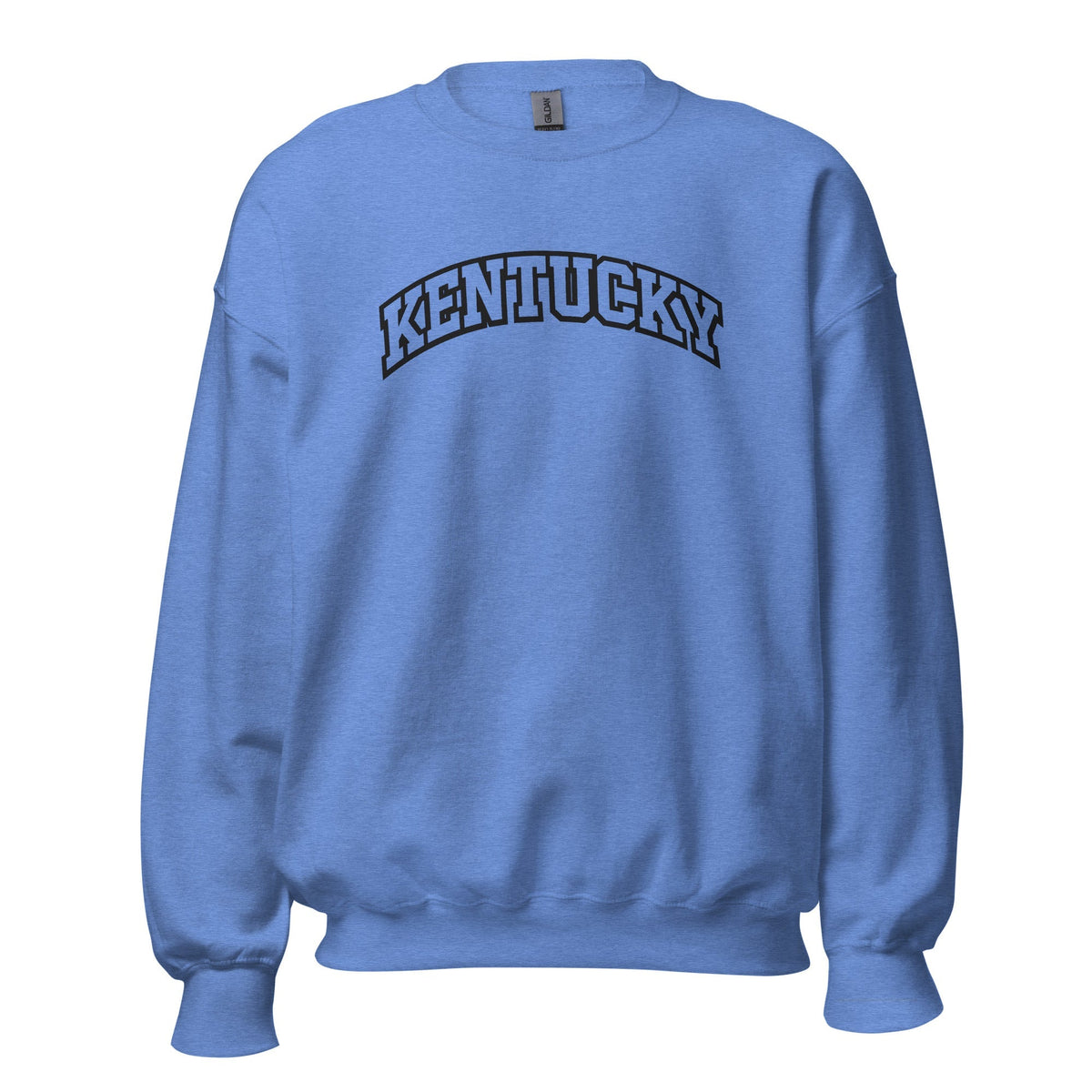 Kentucky Arched Sweatshirt | Thick Outline Block Letter Design | Basic - SNOODBANGER customs