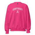 Kentucky Awareness Sweatshirt | Pink Ribbon Collegiate Design - SNOODBANGER customs
