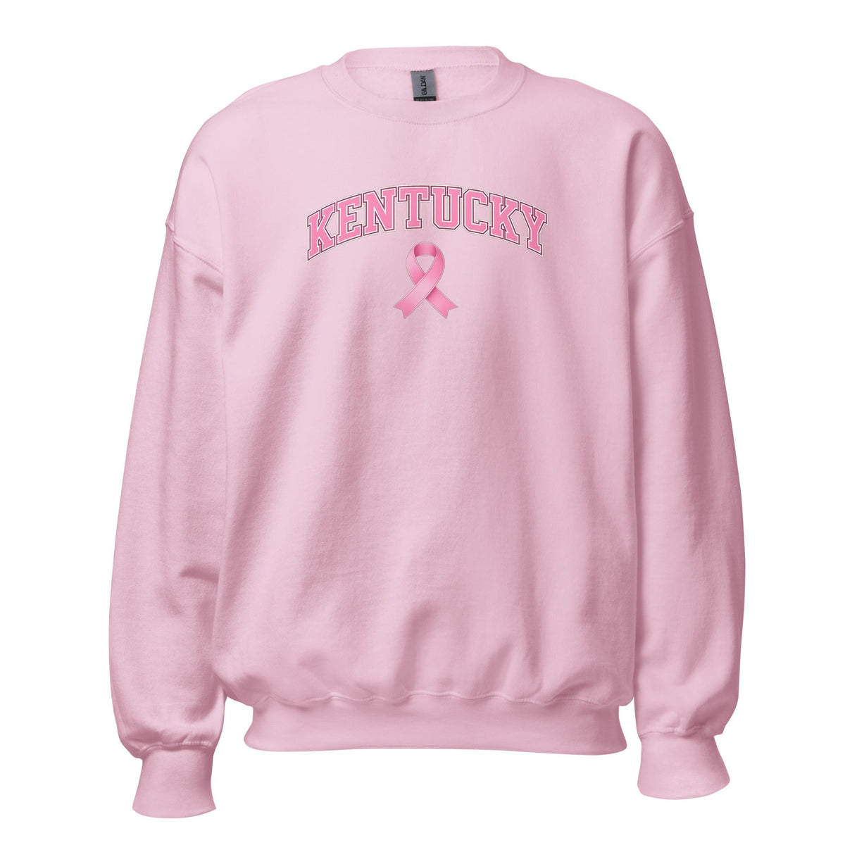 Kentucky Awareness Sweatshirt | Pink Ribbon Collegiate Design - SNOODBANGER customs
