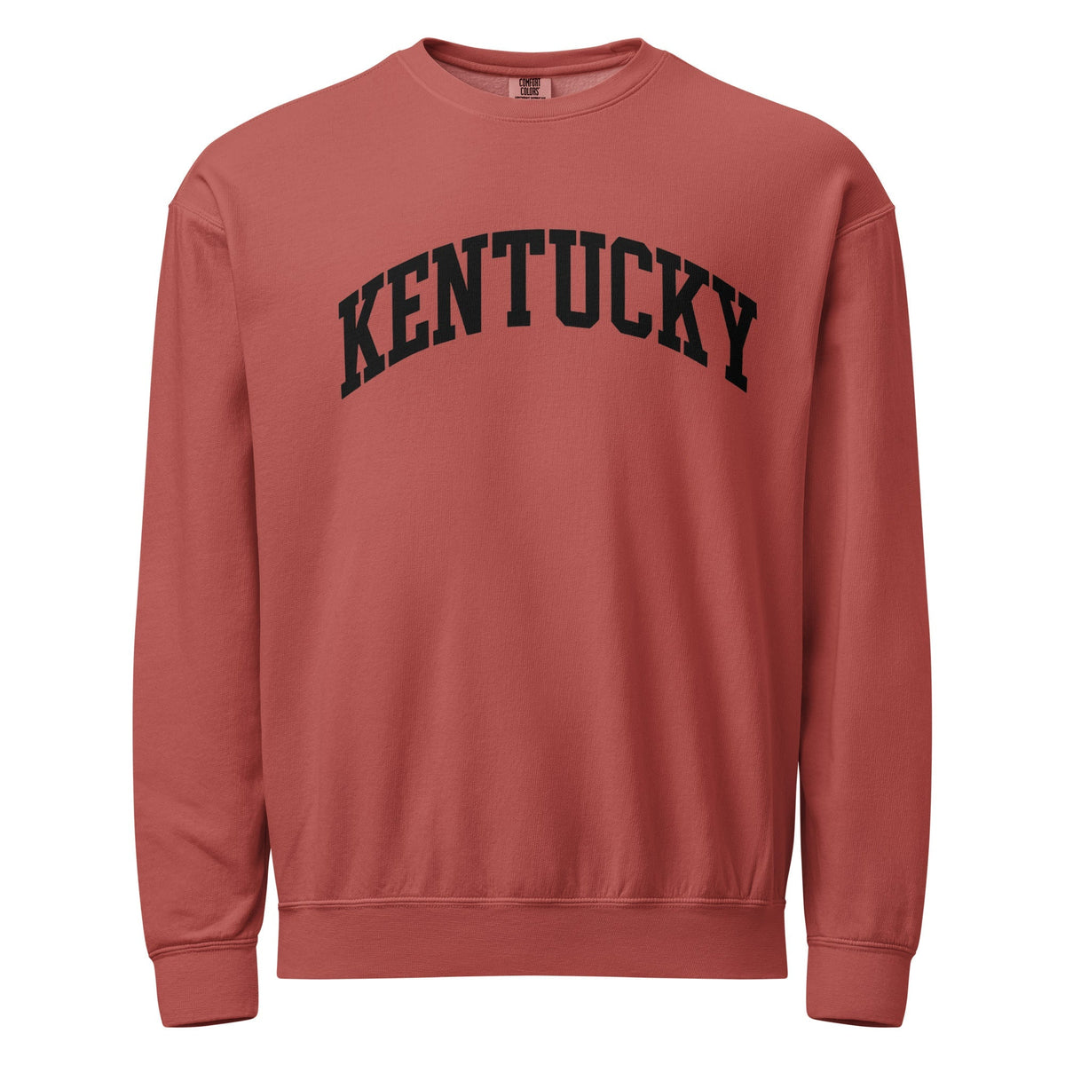 Kentucky Block Letter Sweatshirt | Bold Black Text | Vintage Fleece - SNOODBANGER customs